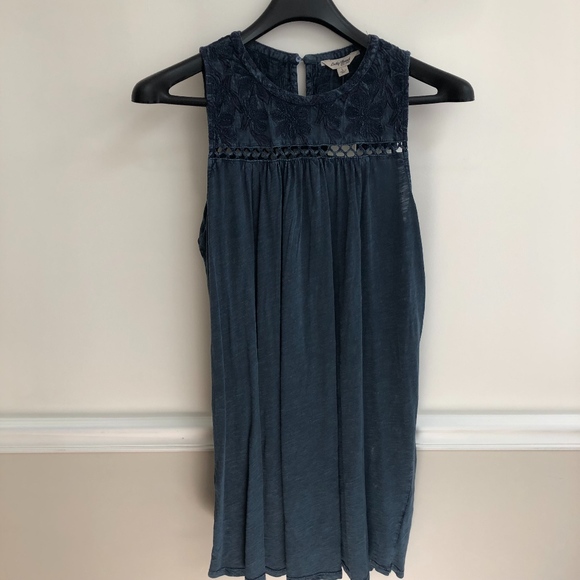 Lucky Brand Dresses & Skirts - Lucky Brand Smock dress with embroidered top